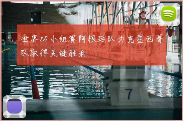 世界杯小组赛阿根廷队力克墨西哥队取得关键胜利
